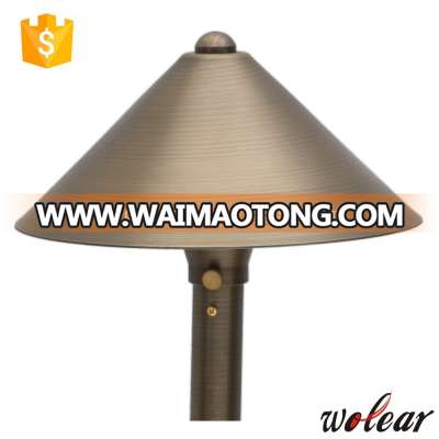 B3102 pillar light park brass path light